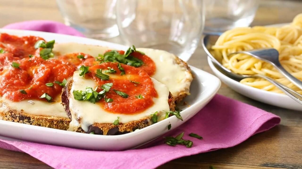Air Fryer Eggplant Parmesan